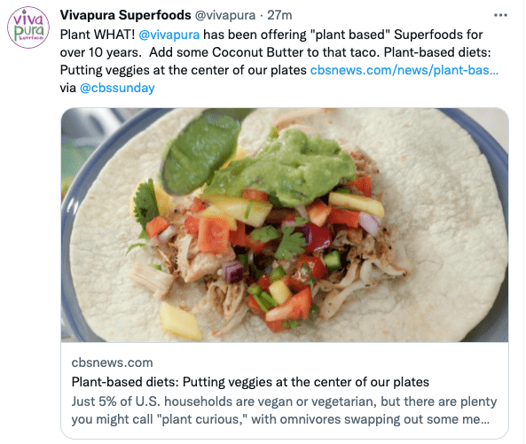 Plant Based Superfoods are trending